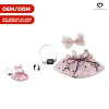 Pink Dress with Bow tie accessories