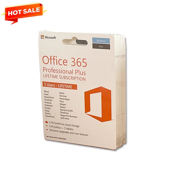 Office 365 Professional Plus Account Kard Office 365 Pro Plus Keycard 5  User Work For Pc And Mac (1 Set= 10 Pcs) - Buy Office 365,Office 365 Pro  Plus,Office 365 Account Product on 