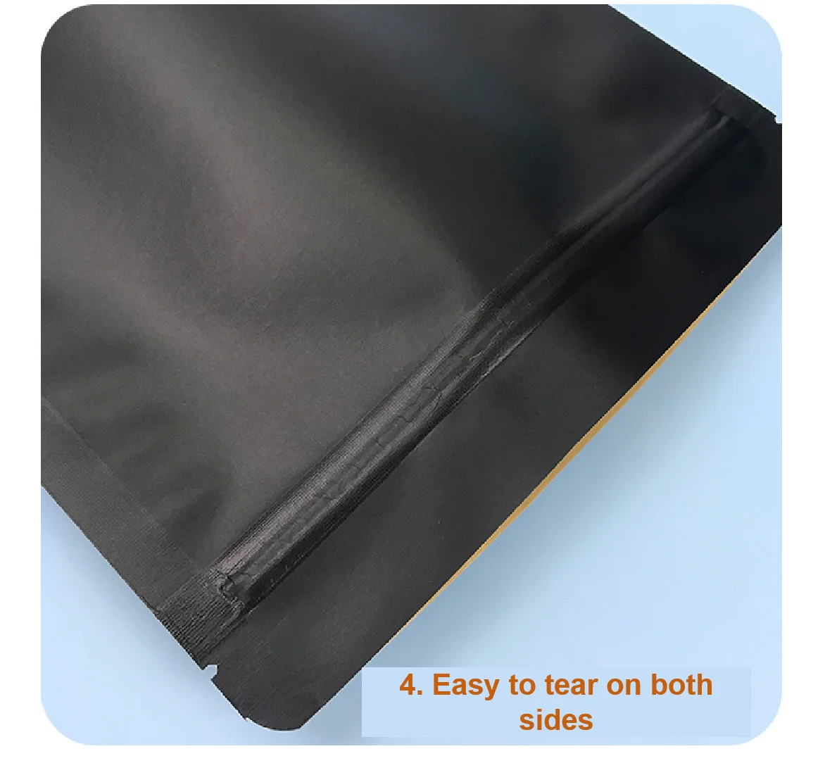 100g 250g 500g 1kg Biodegradable Stock Flat Bottom Brown Kraft Paper Aluminum Foil Coffee Bags With Valve and Ziplock