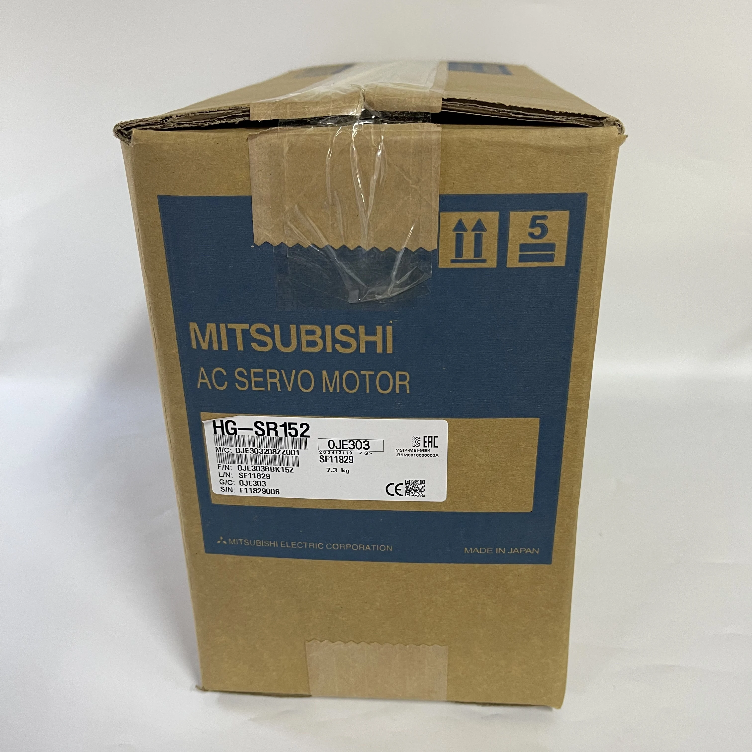 MITSUBISHI AC Servo Motor HG-SR152