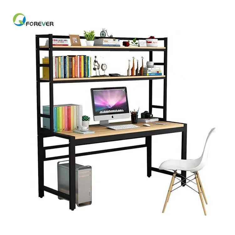 Компьютерный Рабочий стол домашний простой стол с книжной полкой комбинированный обучающий Детский письменный стол