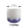 7 inches with bag