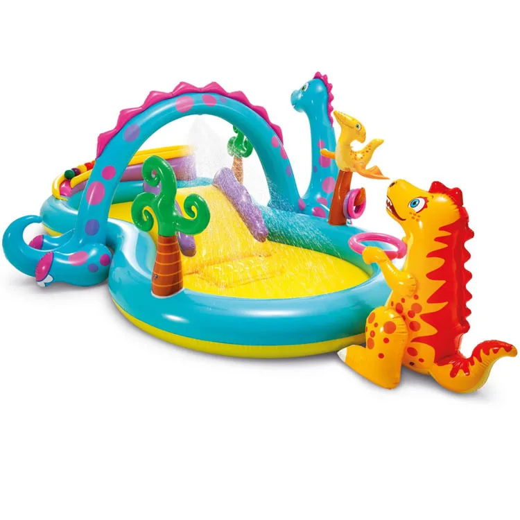 Intex 57165 Gator Play Center Portable Swimming Pool