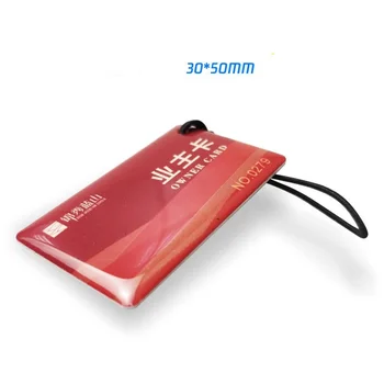 Epoxy-Coated IC Access Card - Custom High-Frequency PVC Smart Card