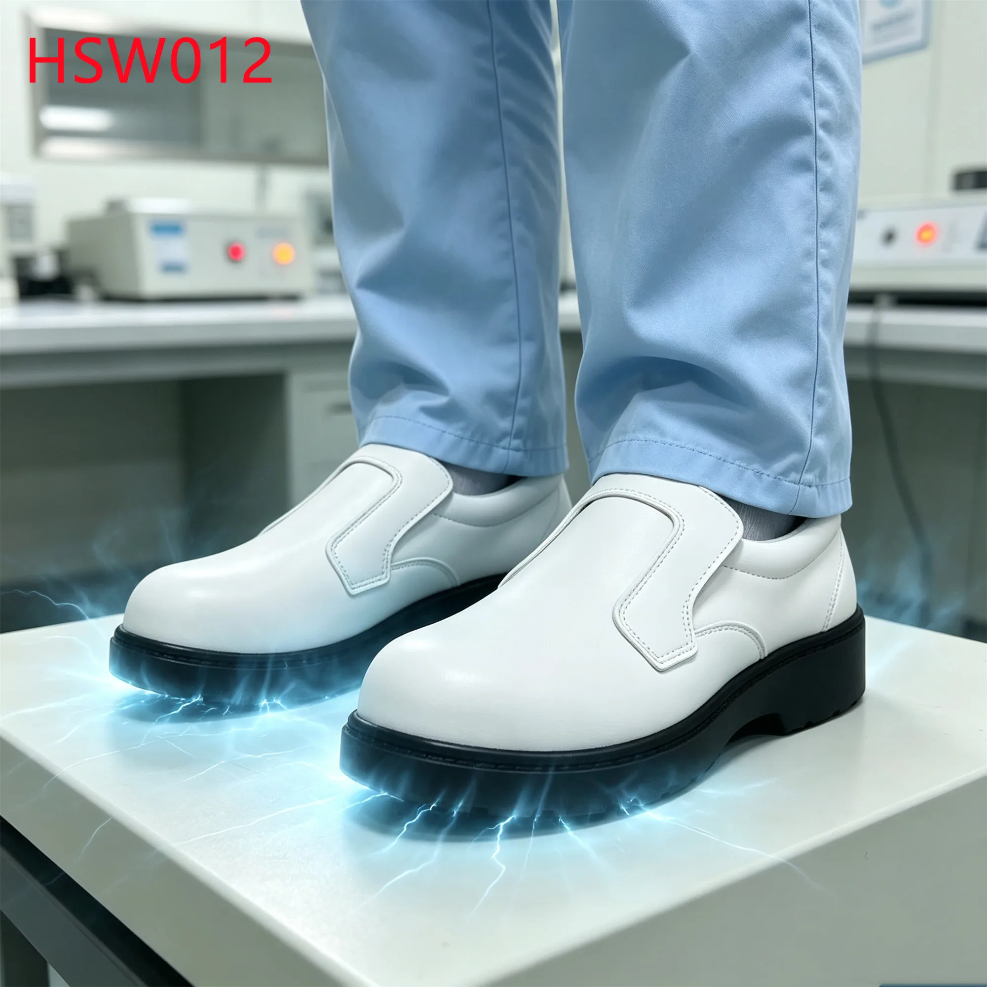 LXG,Sterile Lab Reduces Odor Hua Singh Slip-on White Safety Clogs Clean Room Sterilizable Anti-static Surgical Work Shoes HSW012