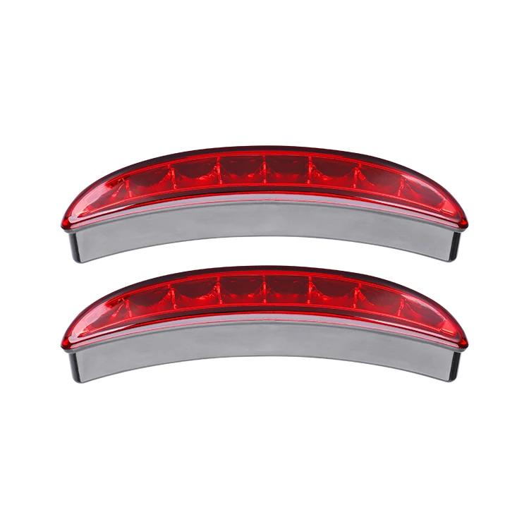 Красная/Дымчатая линза LOYO, задний стоп-сигнал, задний фонарь для мотоцикла, бара, задний фонарь, задний фонарь 12 В для Bobber Chopper Cafe Racer