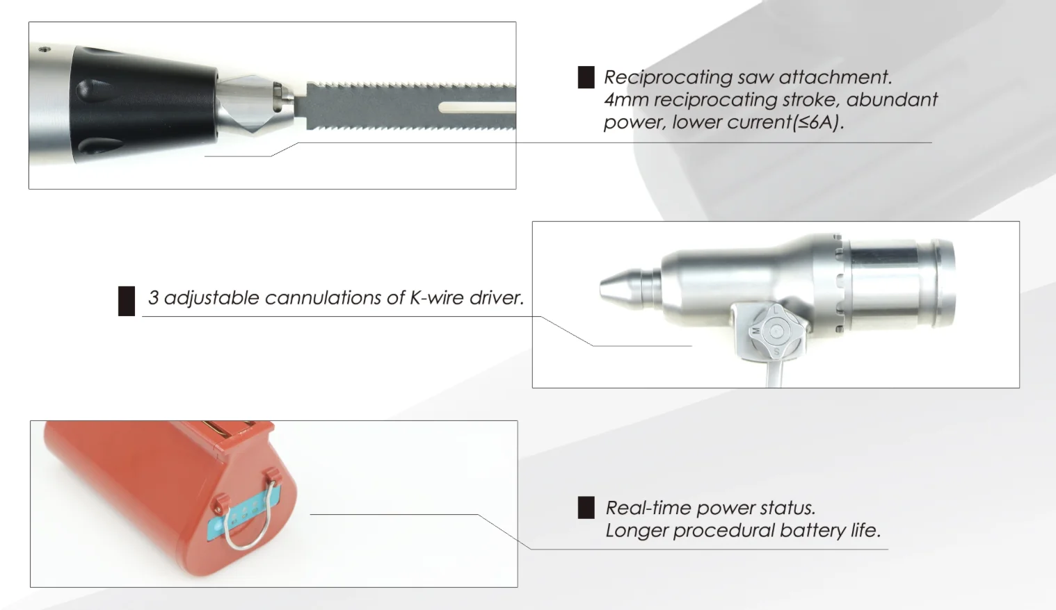 Bojin System 6600- Multi-functional System (Brushless Motor, Ergonomic Slim Design) factory
