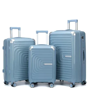 Designer Luggage Wholesale Price High Quality Design Luggage Set Trolley Travel Bag PP Luggage Set Suitcase Trolley Bags