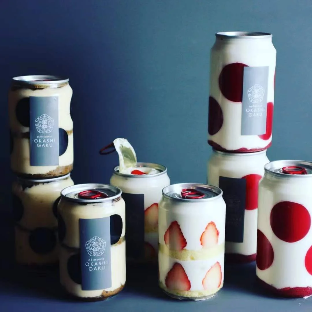 PET Can Transparent Plastic Easy Open End of Aluminum Empty Cans Food Grade Pet Plastic Pop Can for Cake