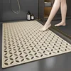 TPE Shower Mat - Clover Khaki