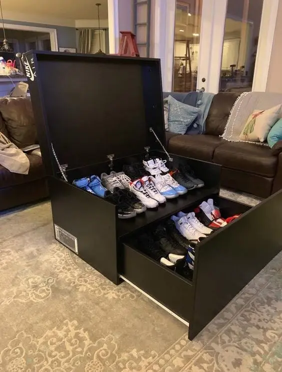 XL Trainer Storage Box - Holds 16no pairs of trainers – Unique Walls