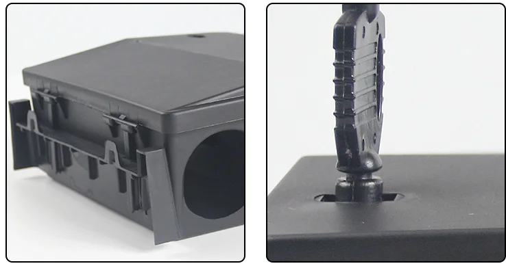 Haierc Pest Control Lockable Mice Bait Box Mouse Trap Box Plastic Rat Bait Station