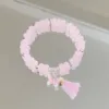 Nappa a farfalla con anima di ghiaccio rosa