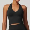 reggiseno appeso al collo nero