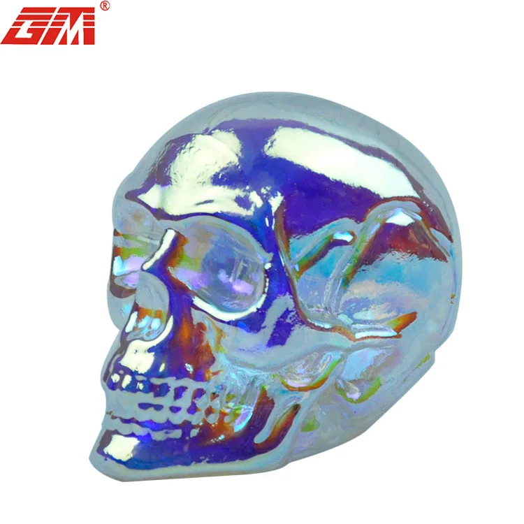 Hot sale creative Halloween lighted skull LED light decorations