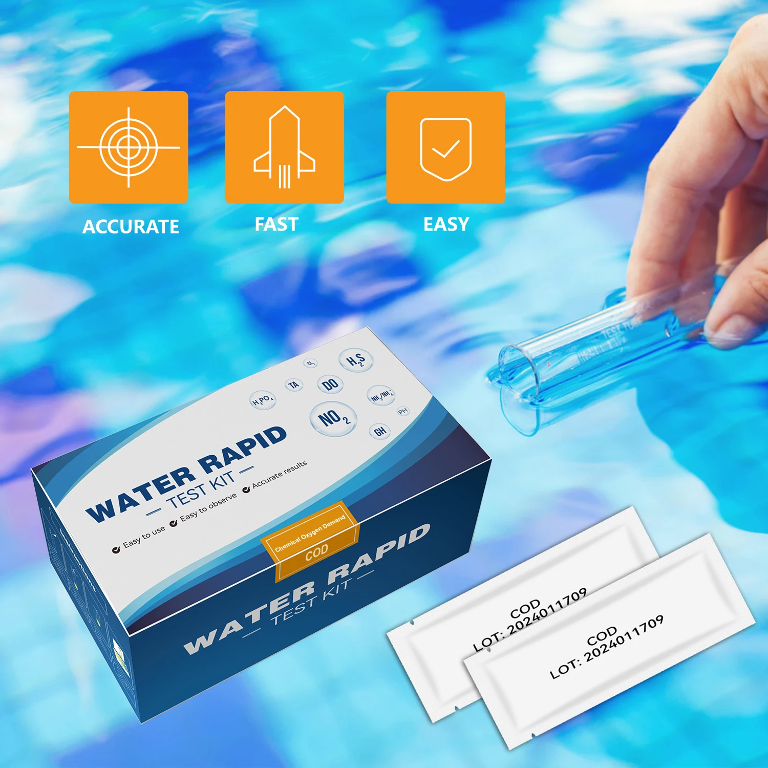 Quick Cod Testing Manufacturer Chemical Oxygen Demand (COD) Water Testing Testing Kit ...
