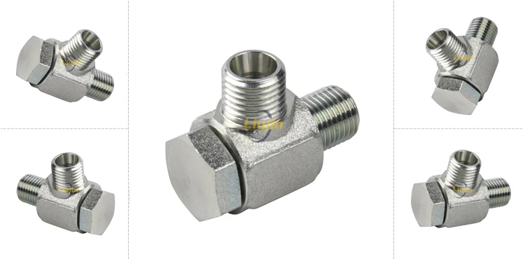 Hot sale carbon steel pipe fittings hydraulic adaptor fitting steel pipe fitting