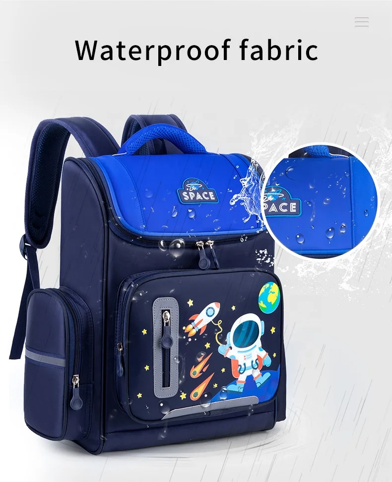 BESTWILL Custom  Cartoon Design School Bag for Girls Boys Kids Backpack Casual School Book bags for Kids Backpack