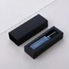 Clear glass spray bottle + double line black cap + black box