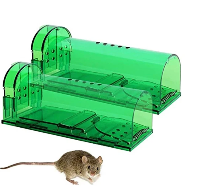 Household Kitchen Mice Trap No Kill Smart Tunnel Plastic Rat Trap