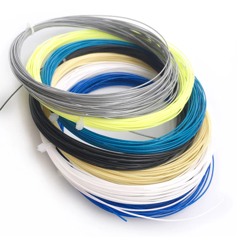 Tennis Racket String 1.25mm Rainbow Racket Sport Training String 12m