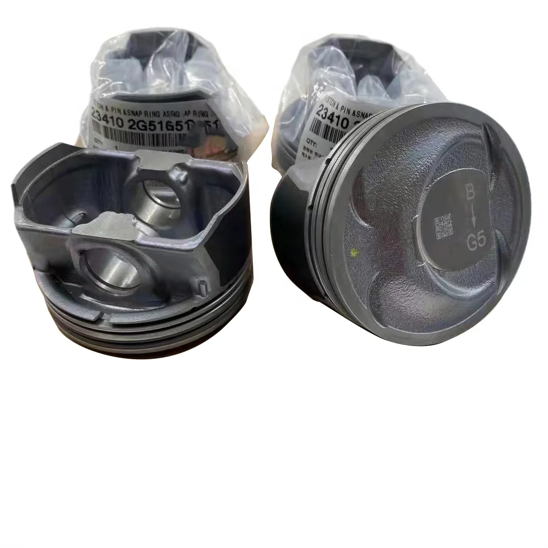 20kg2枚、15kg2枚、10kg2枚、5kg4枚、2.5kg4枚 High Performance Pistons for Hyundai Kia G4KJ Engines