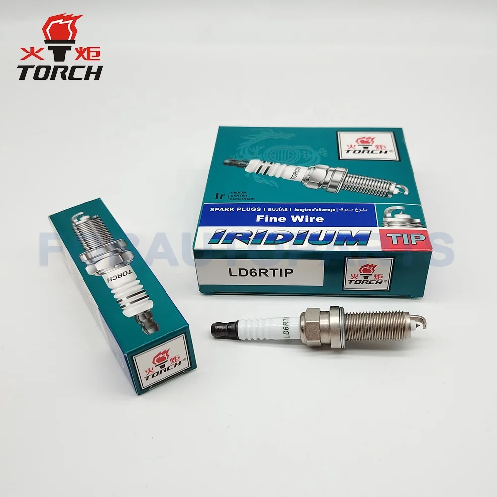 TORCH LD6RTIP Spark Plug - Iridium Platinum for Nissan