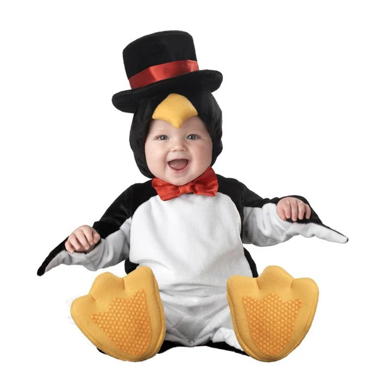 Disfraz Divertido Para Bebé,Disfraz De Pingüino Para Bebé,Disfraz De  Halloween - Buy Traje De Bebé,Bebé Pingüino Traje,Disfraz De Halloween  Product on 