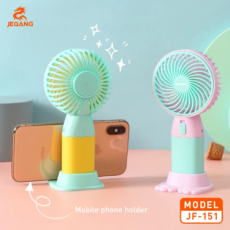 Portable Mini USB Rechargeable Quiet Personal Cooling Fan for Travel Office Outdoor Use-Consumer Electronics