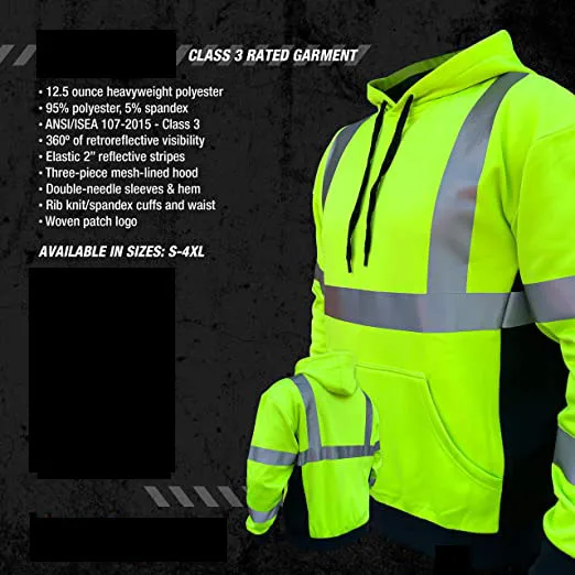 New Design Customized High Visibility Worker Uniform Flashing