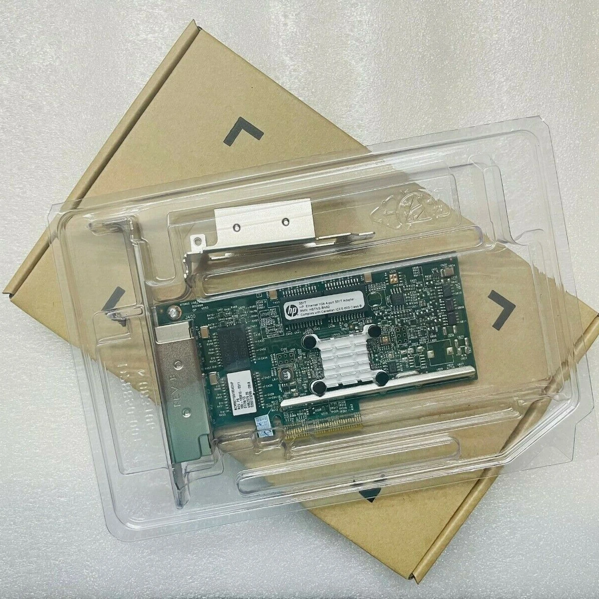 Ethernet 647594-B21 1 ГБ 4-портовый BASE-T BCM5719 адаптер сетевой карты