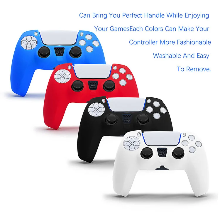 Custom Replacement Outer Shell Capa Protetora Controller Game Case Protector Control Play 5 Covers Skins For Ps5 Buy Ps5 Accessories Game Protective Case Ps5 Cover Breathable Conrol Silicon Case Silikon Case Custom Ps5