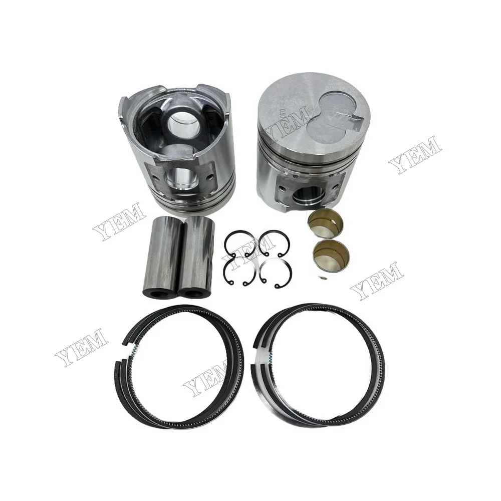Pistons Set With Cylinder Piston Ring Suitable for Komatsu 2D92 Diesel Engine Parts 5