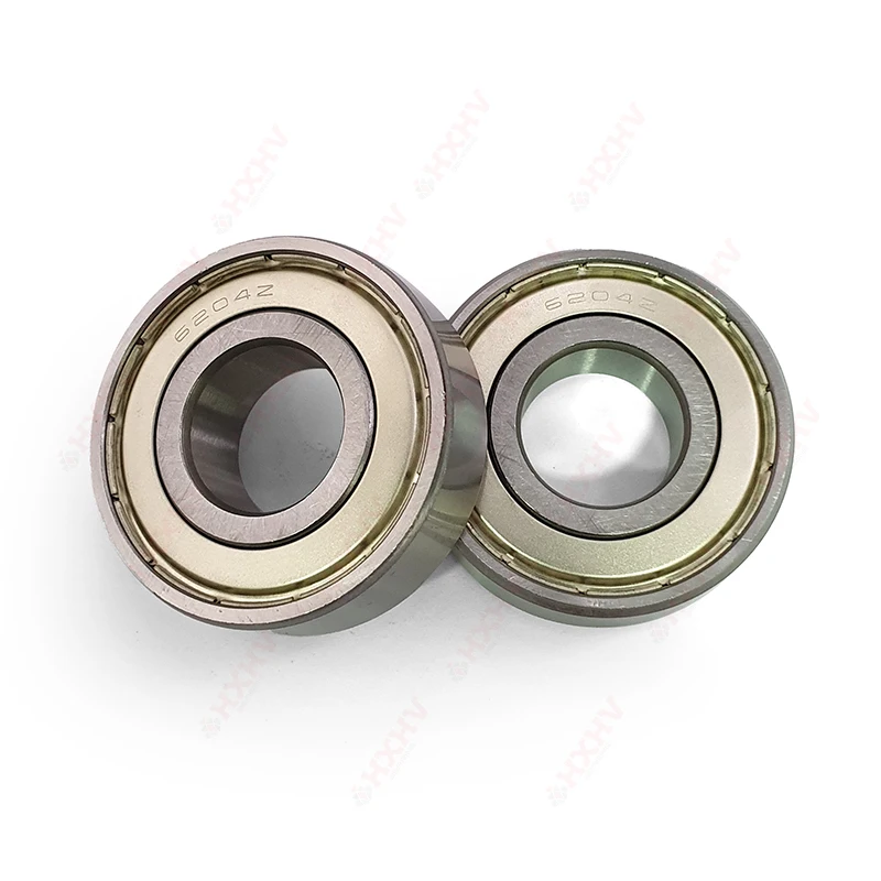 6204ZZ Deep Groove Ball Bearing - High Speed, Chrome Steel