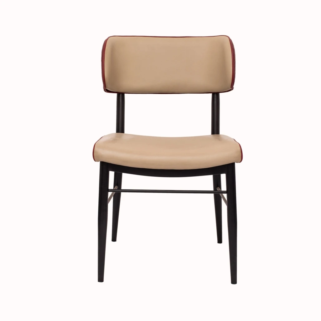 Modern Design Minimalist Dining Room Chair Soft Artificial Leather