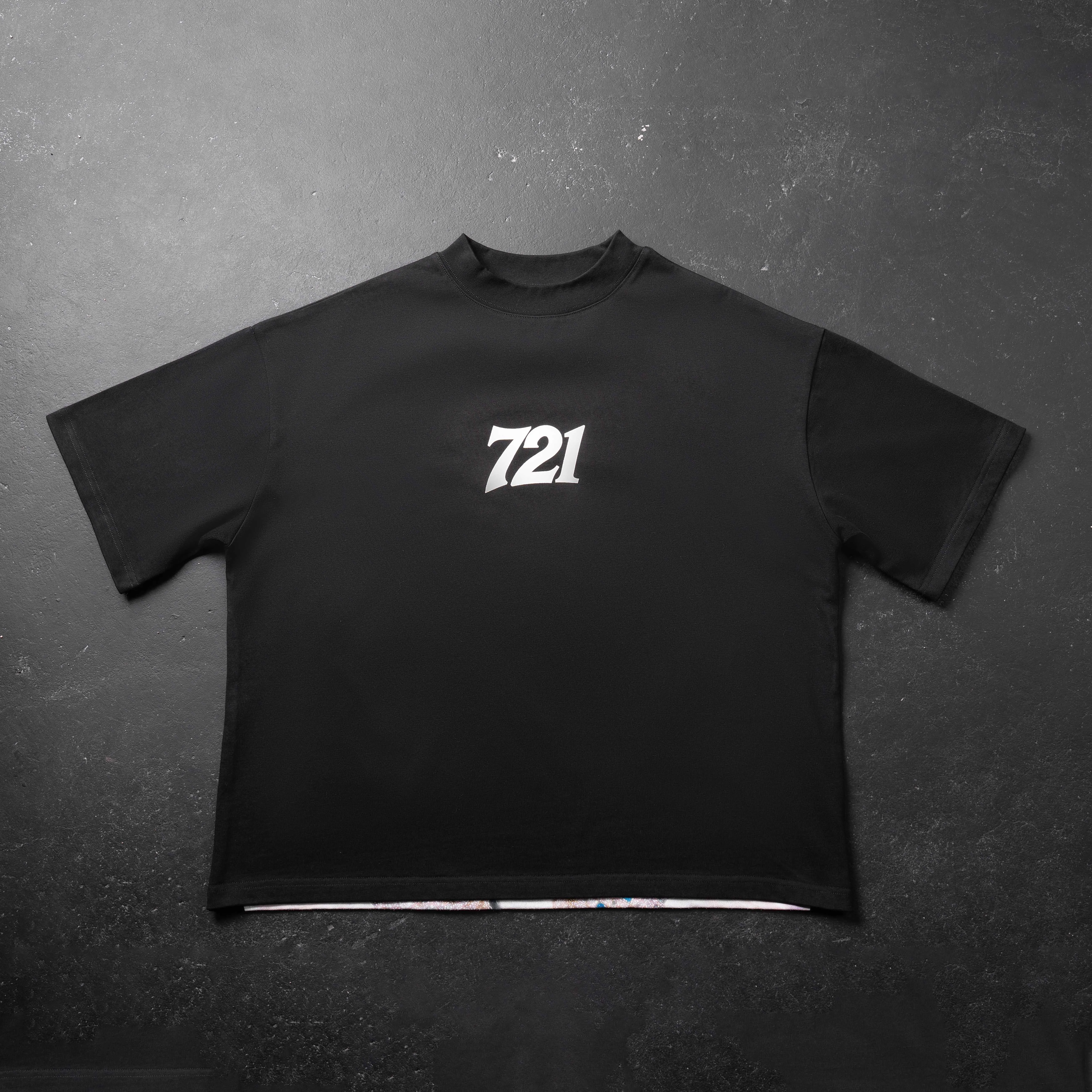 product custom heavyweight 300gsm cotton mens tshirt para hombre oversized boxy ribneck streetwear graphic tshirts for men cotton-2