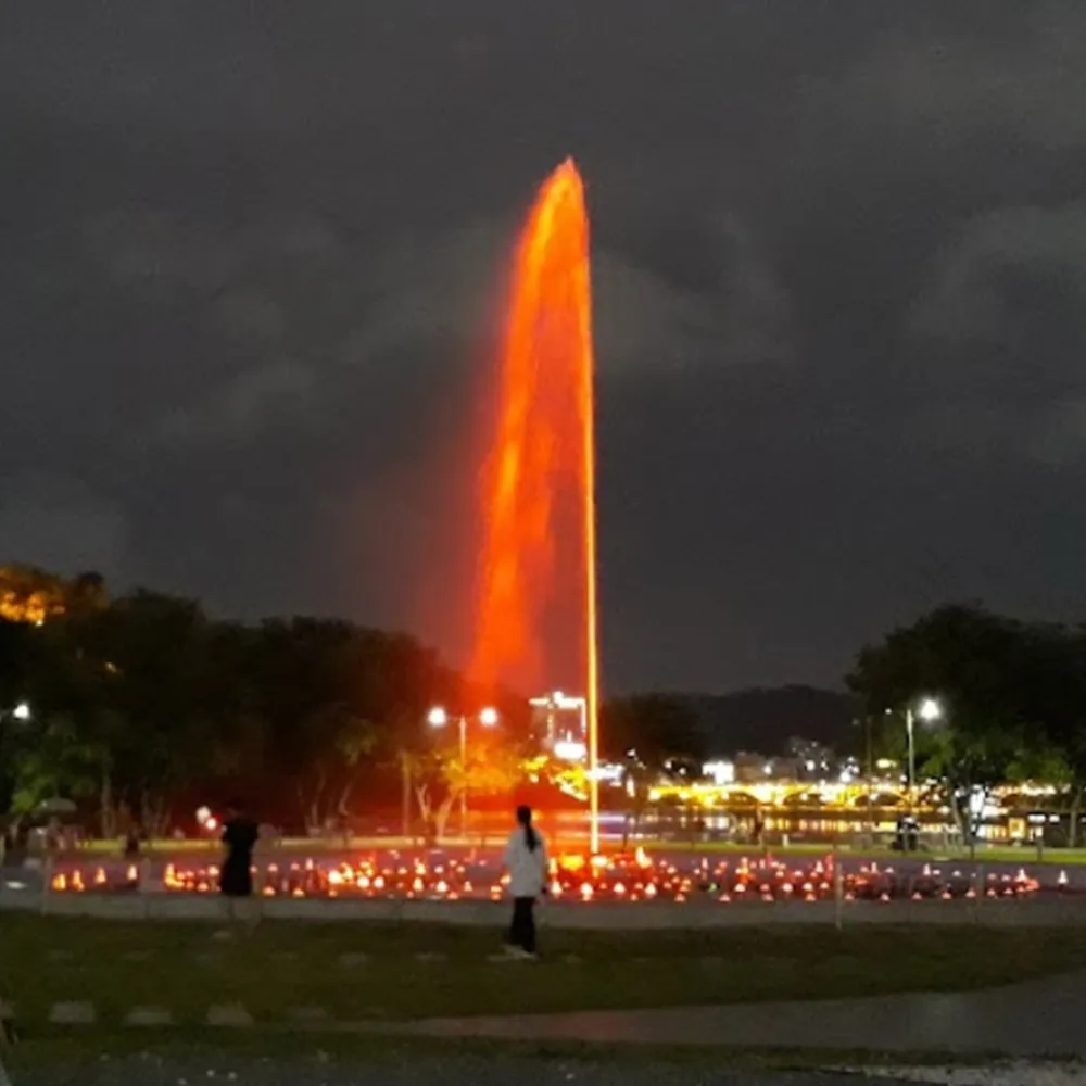 Artwatershow Contemporary Design Music Dancing Water Fountain Floating Dancing Ocean Fountain
