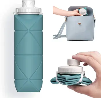 Professional Manufacturer Portable Running Hiking Water Bottle Collapsable Water Bottle With Logo