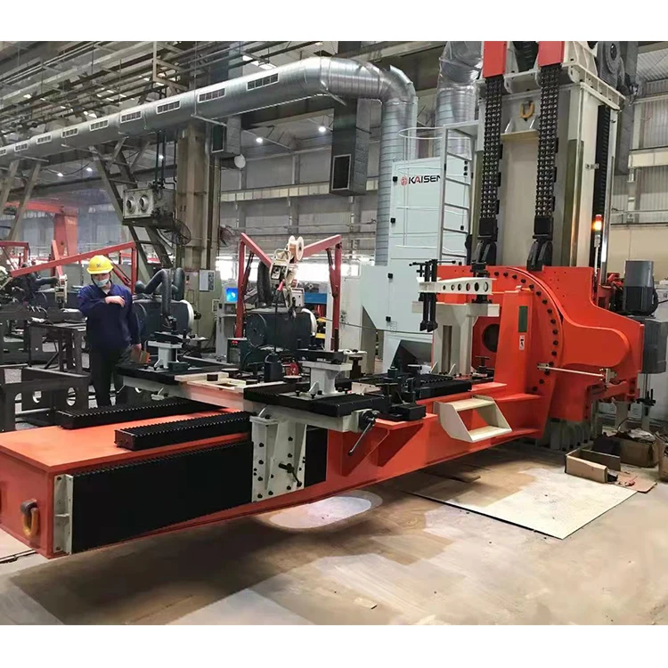 L Type 2 Axis Flip Positioner Welding System Automatic Two Axes Welding Rotary Table Welding Positioner for Robot Arm