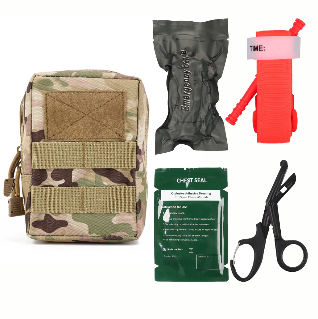 Trauma Ifak Pouch Tactical Kit Custom Molle Medical First Aid Bag ...