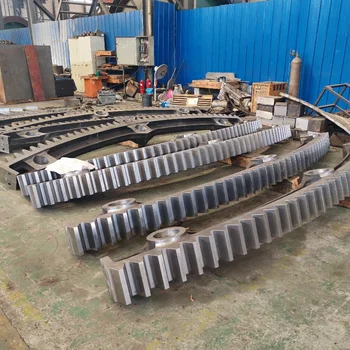 Factory Customize High Quality Heavy Duty 42CrMo Alloy Steel Big Module Gears Rack