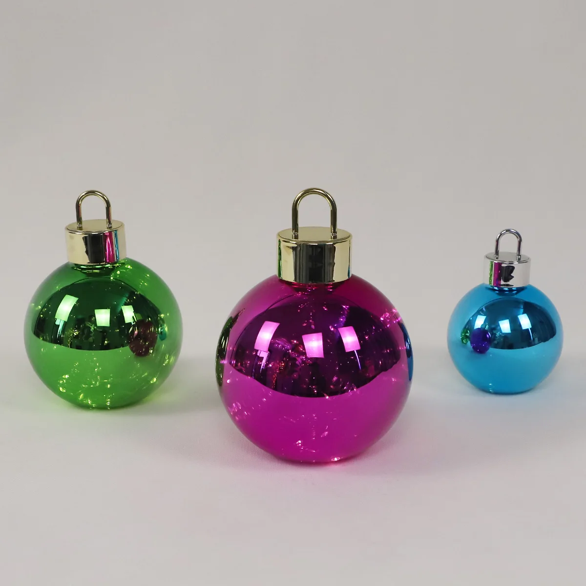 xmas balls purple 20cm christmas big round balls light decoration supplies christmas party decoration