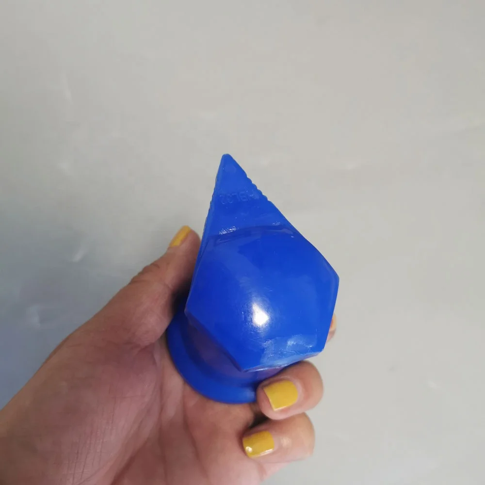 32mm 33mm BLUE Loose Wheel Lug Nut Indicators Caps Covers Safety Markers