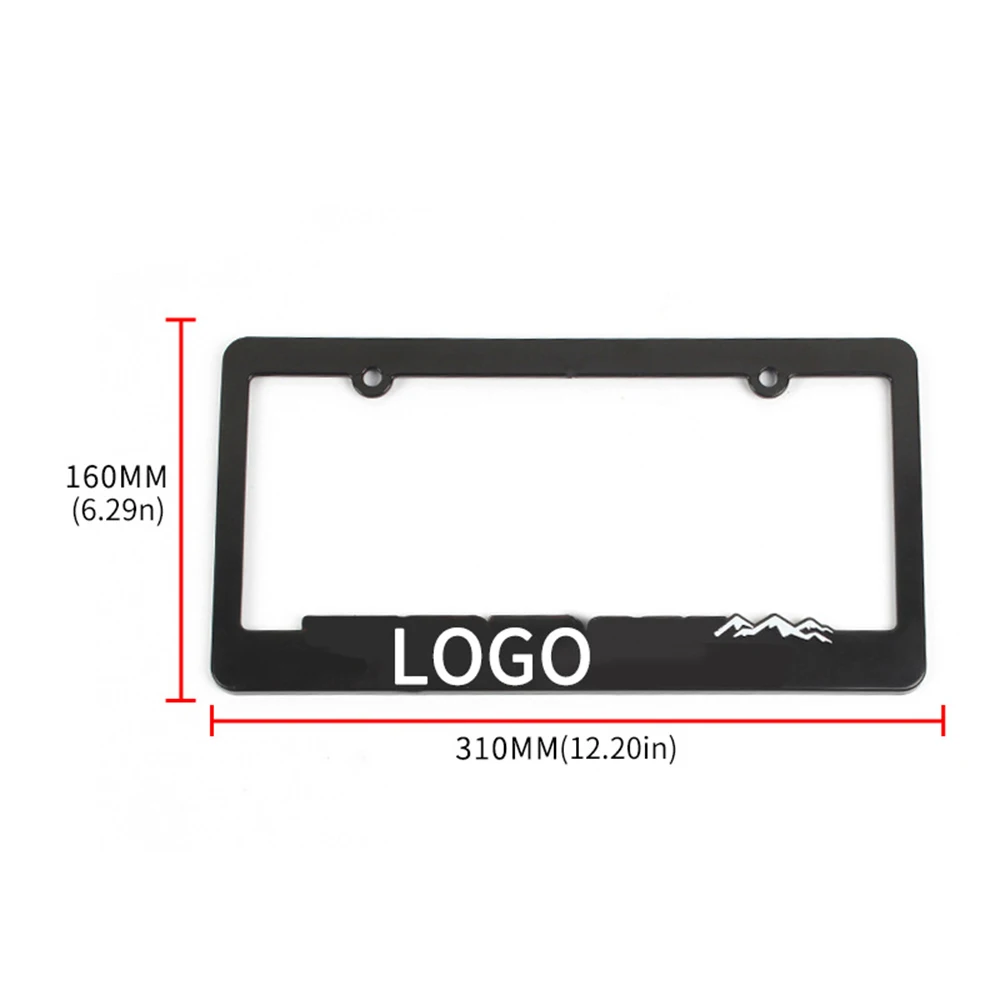 Plastic License Plate Frame Custom Blank Plastic USA License Plate Holders