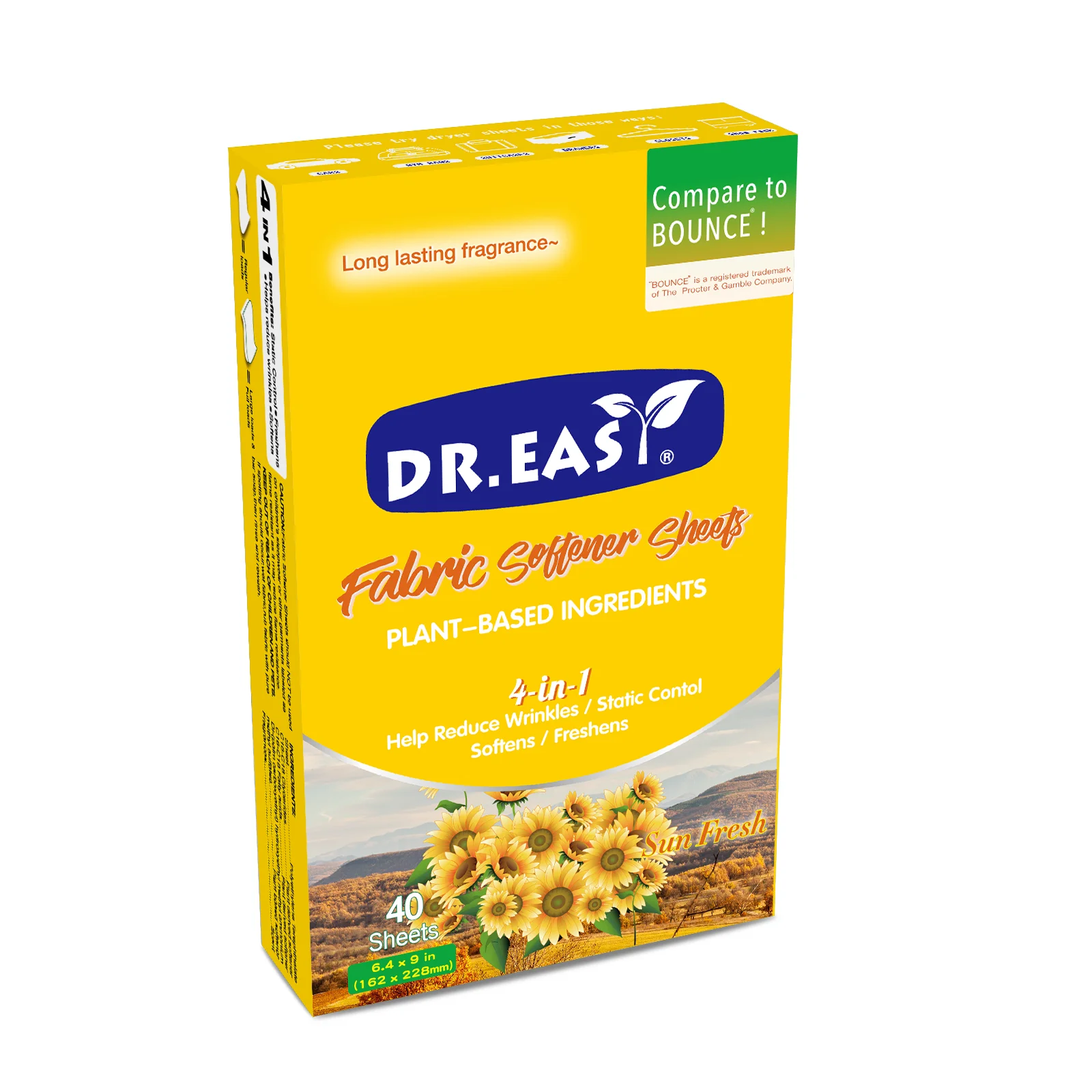 Factory Supplier Dryer Sheets Solid Fabric Softener