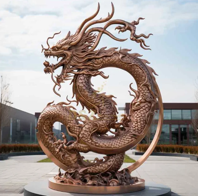 户外装饰大型仿古金铸青铜黄铜龙像价格| Alibaba.com