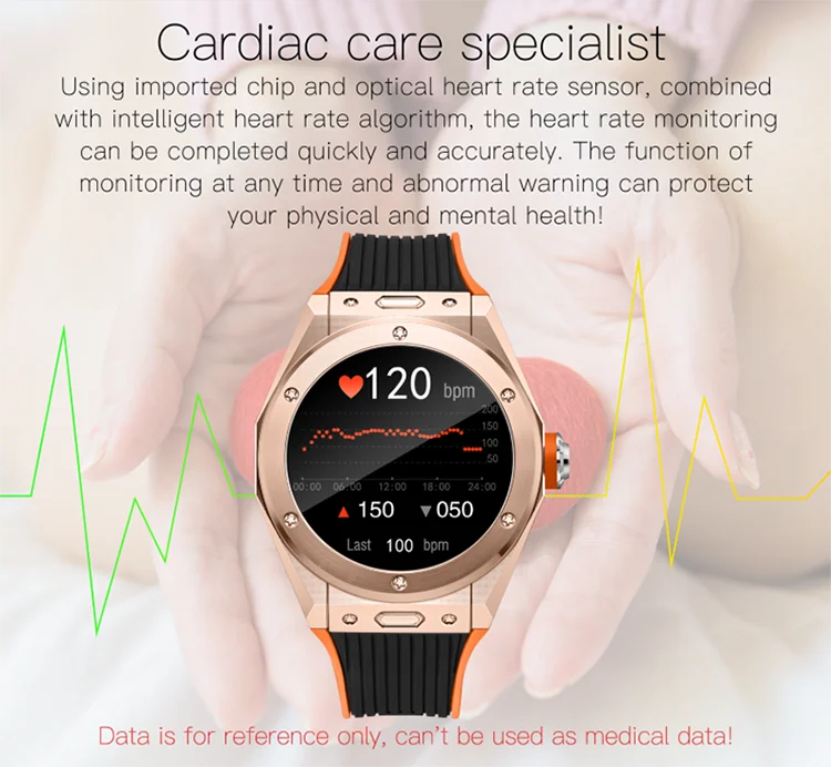 2021 new arrivals wholesale cheap men sport blood pressure ip67 touch screen smart phone reloj bt android smart watch