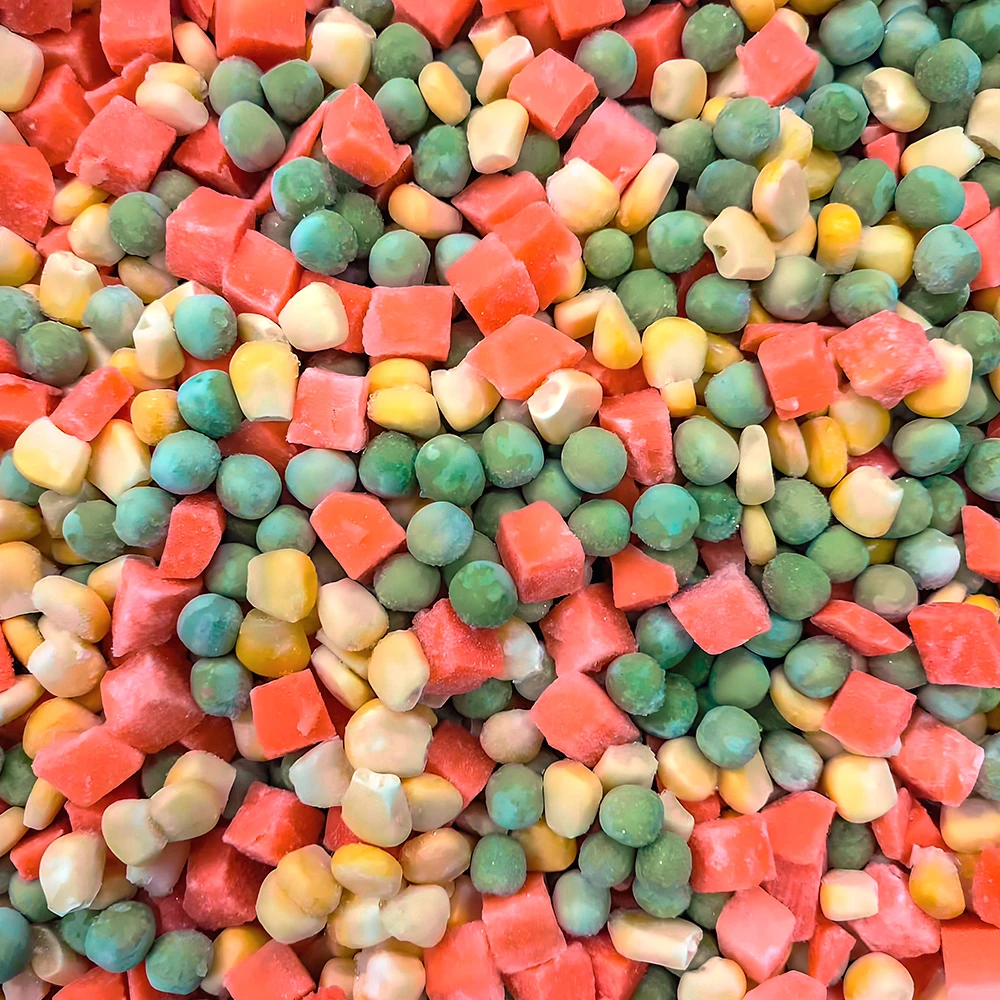 خضروات مختلطة مجمدة بالتبريد الفوري (IQF) عالية الجودة، خضروات كاملة، سعر جيد، خليط خضار