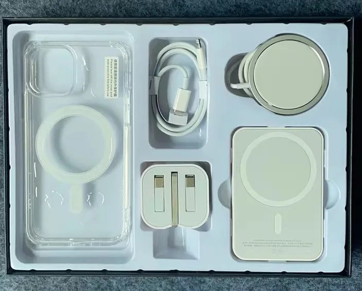 6 In 1 Wireless Fast Charging Qi Standard 15w Magsaf Charger