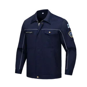 Customized Workwear Set Long Sleeved Labor protection Clothing Factory Workshop Embroidered logo for Men and Women T801